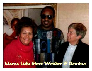 Domino & Régine bei Steve Wonder 1990 HOLLYWOOD 